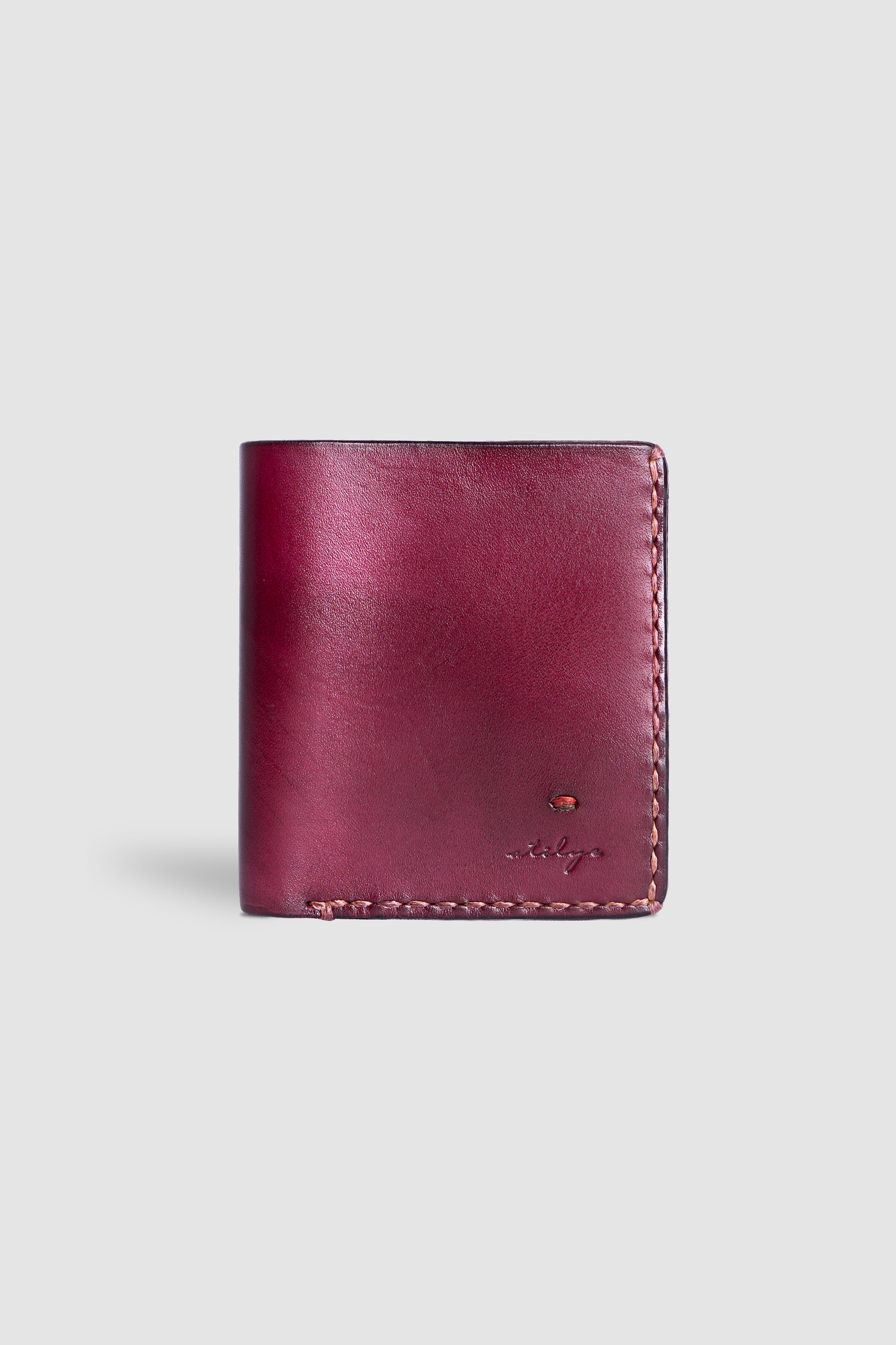 Dikey Erkek Deri Cüzdan - Dolomit