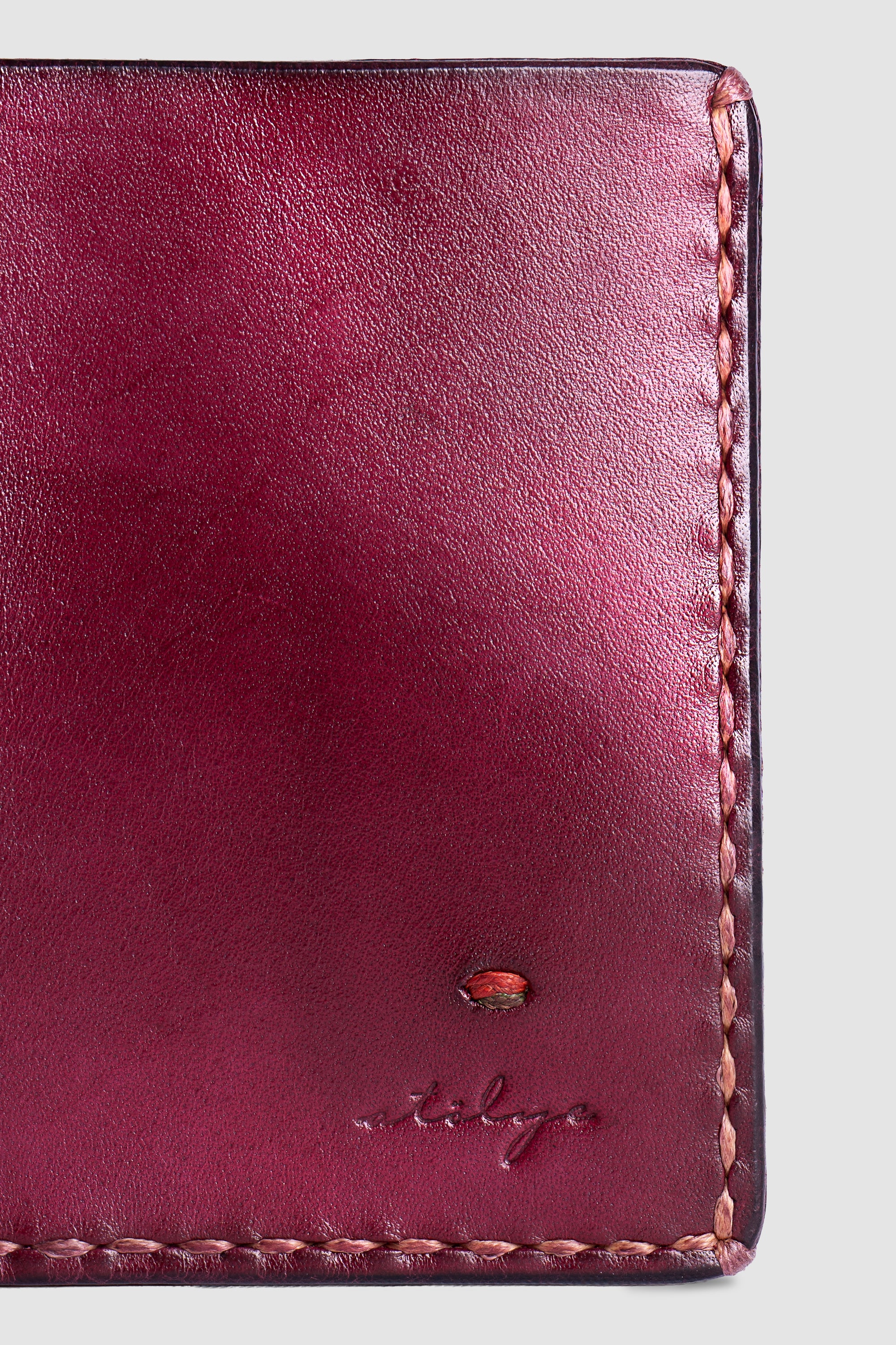 Dikey Erkek Deri Cüzdan - Dolomit