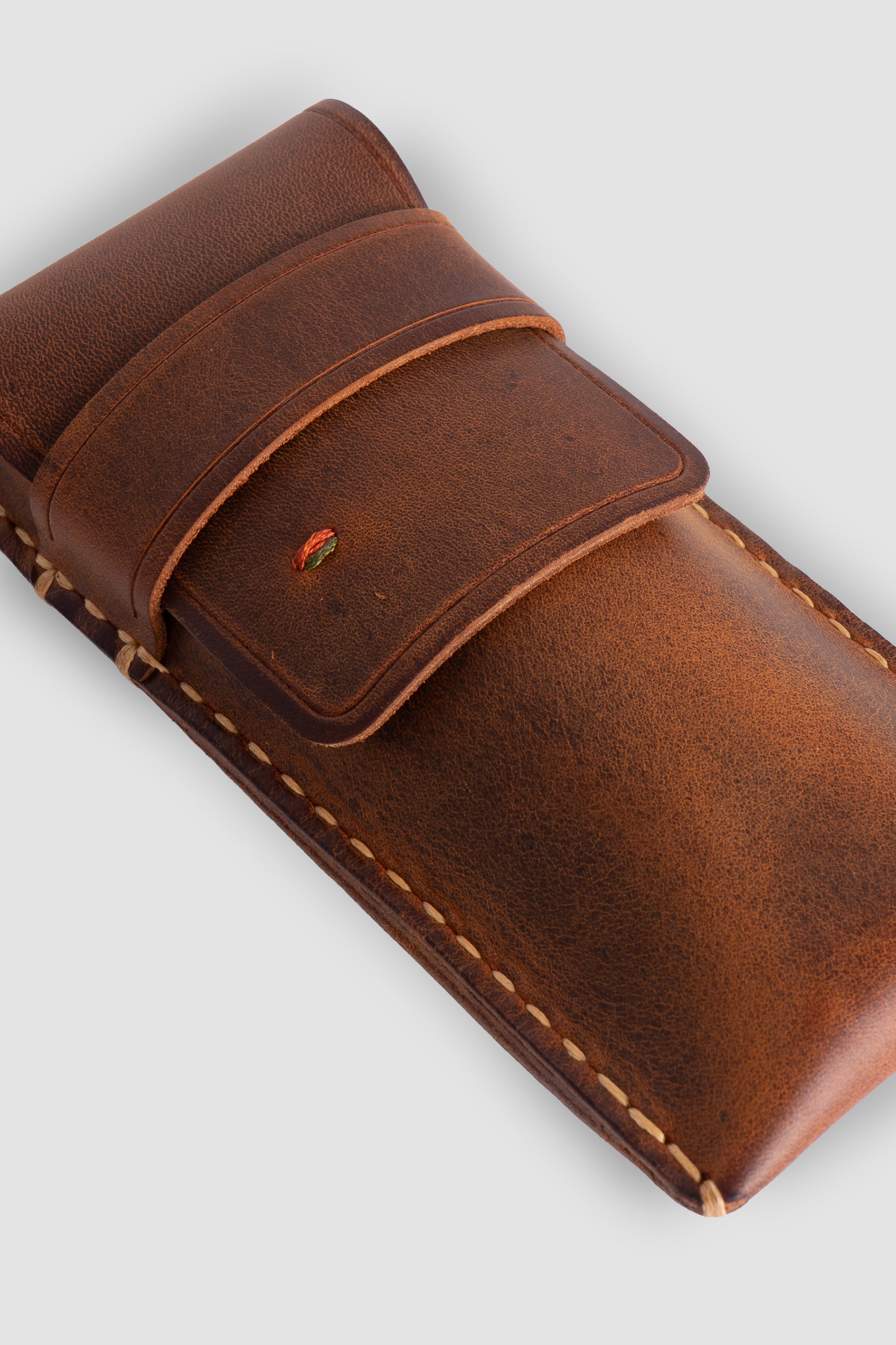 Kapaklı Deri Kalemlik - Nubra