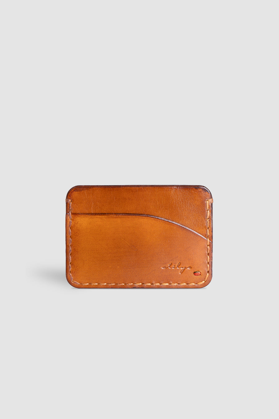Minimalist Deri Kartlık - Sinai