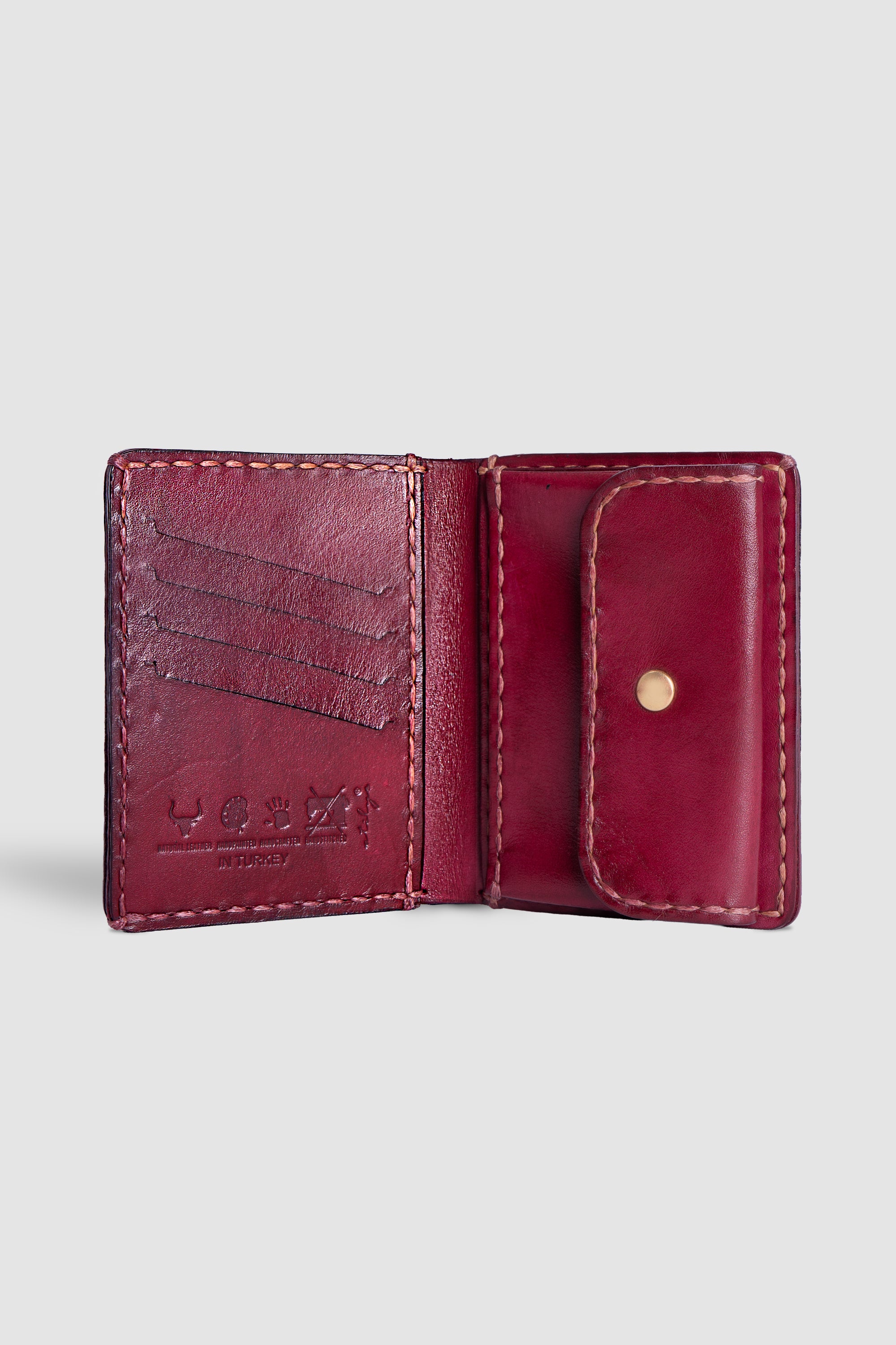 Dikey Erkek Deri Cüzdan - Rainer