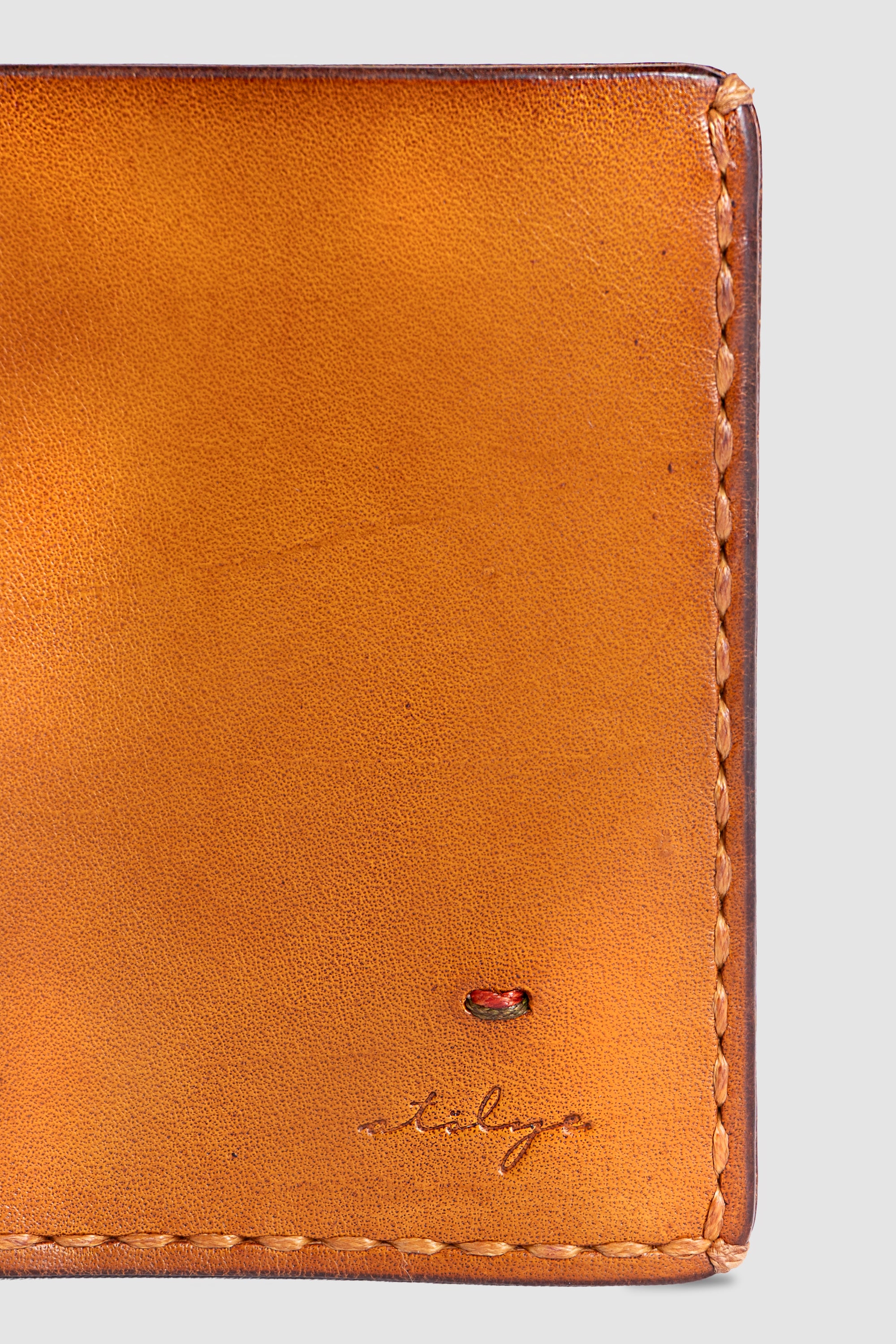 Dikey Erkek Deri Cüzdan - Dolomit