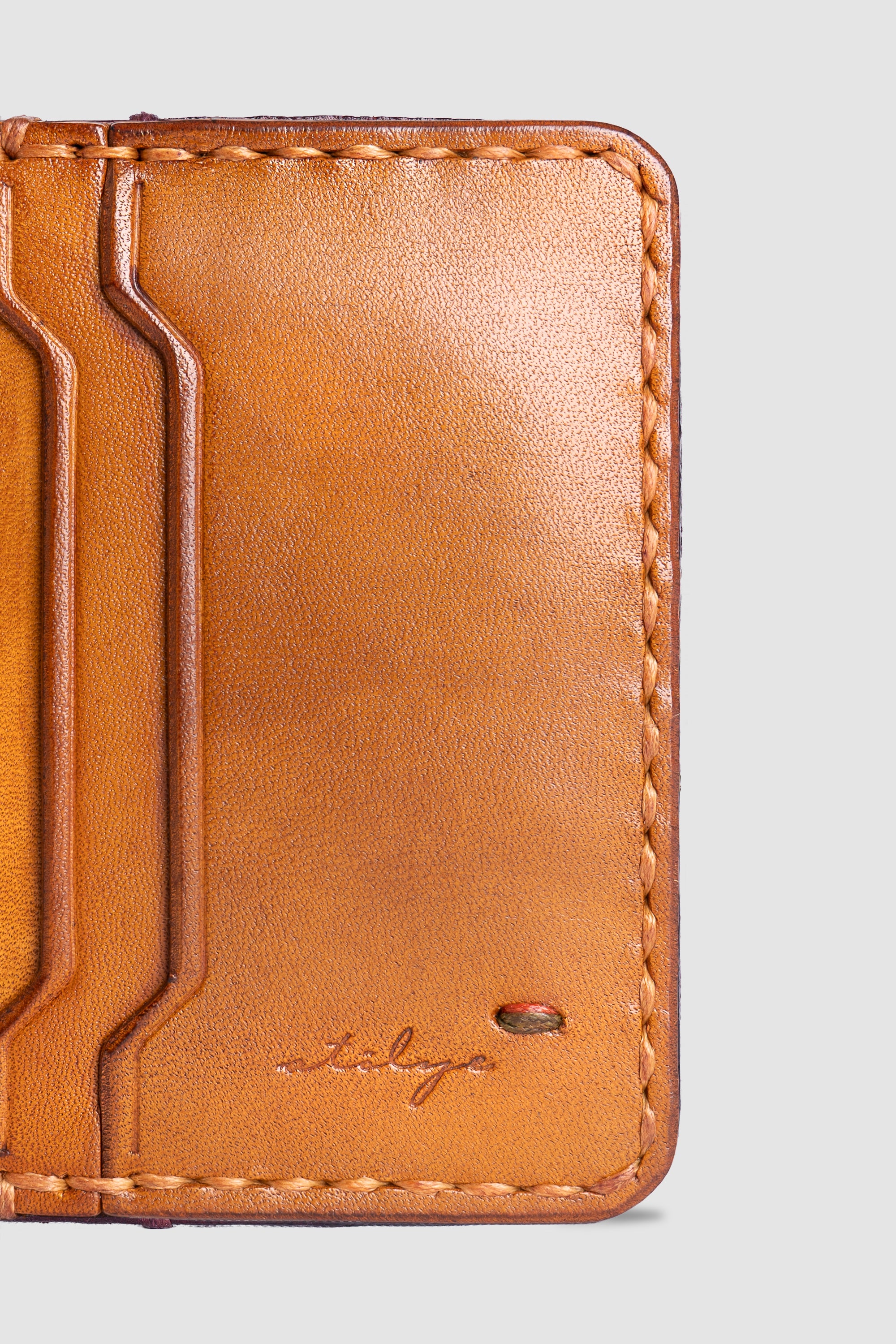 Katlanır Deri Kartlık - Sonora