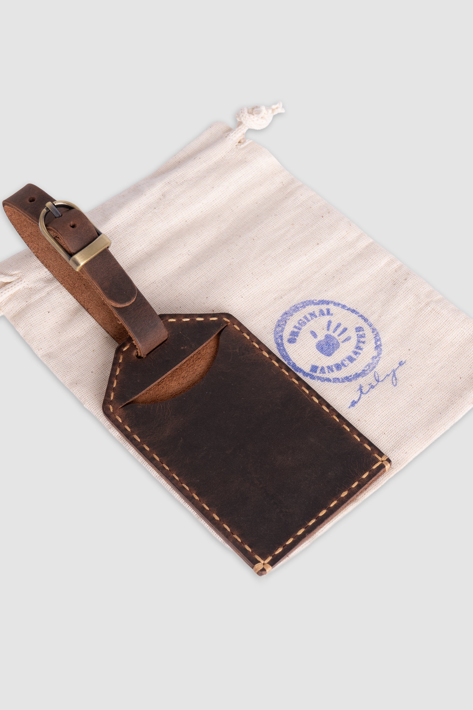 Deri Valiz Etiketi - Barun