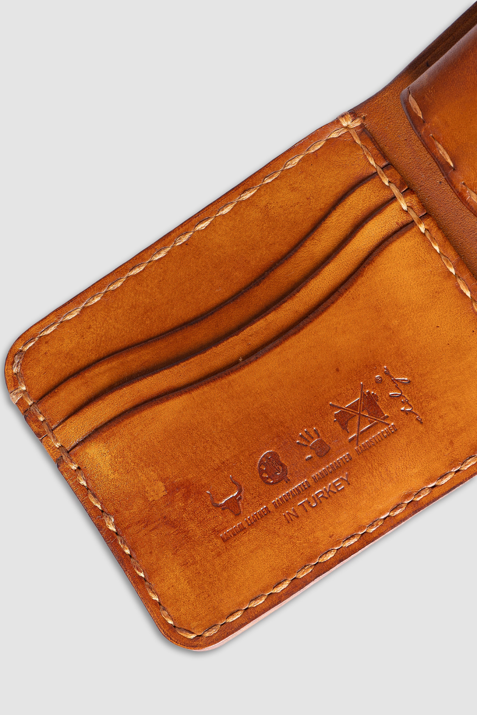 Bozuk Para Cepli Deri Cüzdan - Rocky